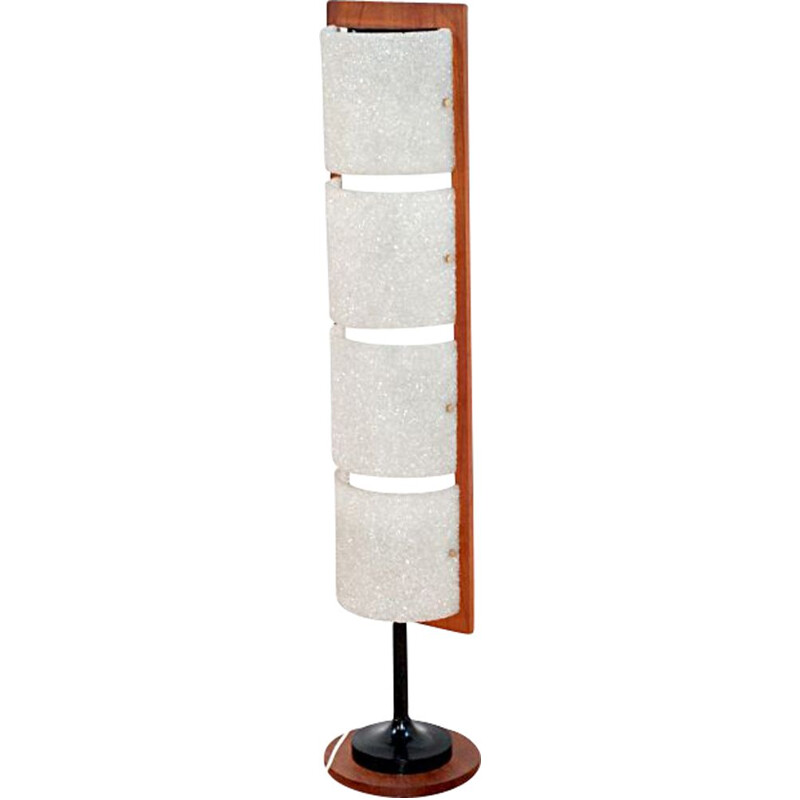 Vintage resin floor lamp 1960s