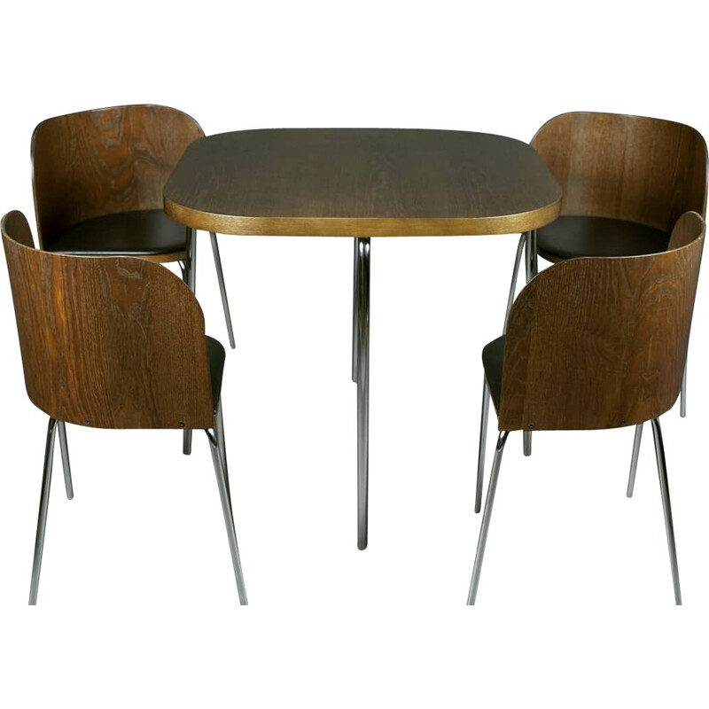 Vintage Fusion dining set by Sandra Kragnert for IKEA, Swedish 1970s