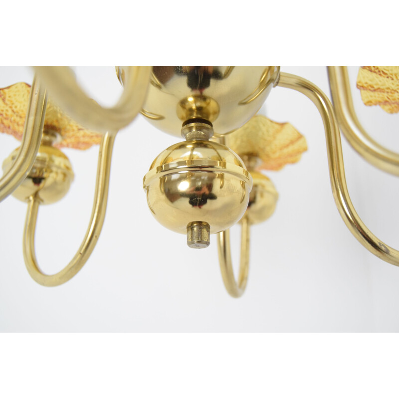 Vintage Chandelier by Kamenicky Senov, Czechoslovakia 1960s