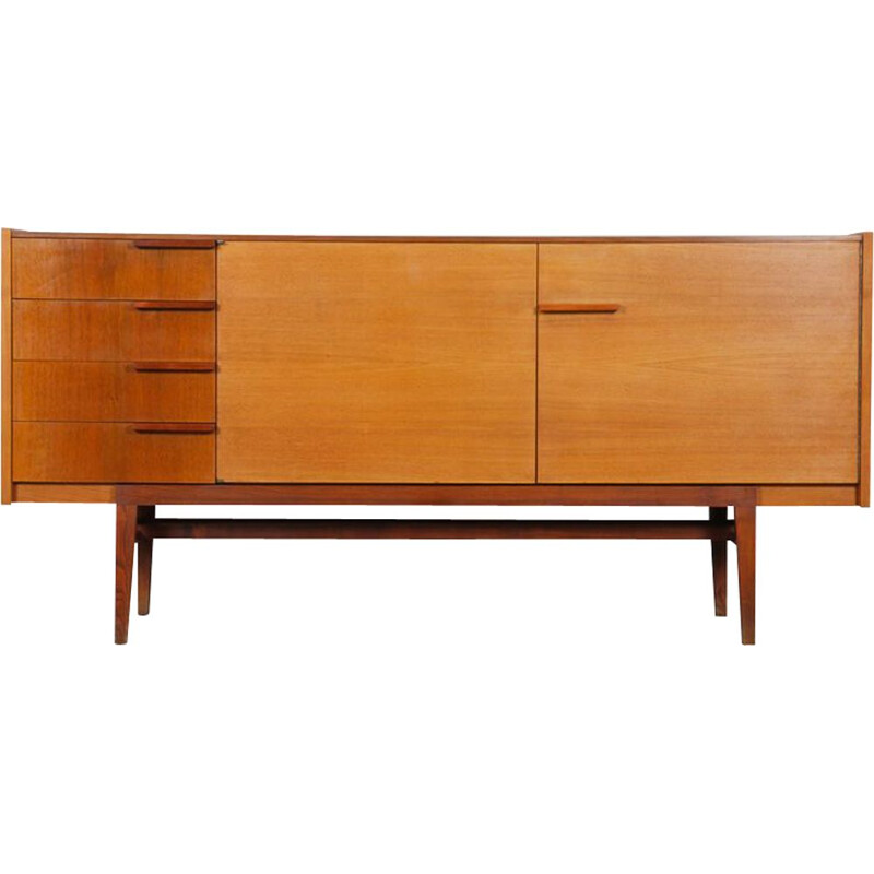 Large vintage chest of drawers by Frantisek Mezulanik for UP Zavody, Czech Republic 1965s