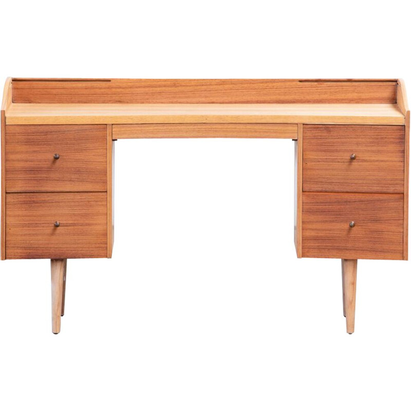 Vintage teak desk, Scandinavian 1960s