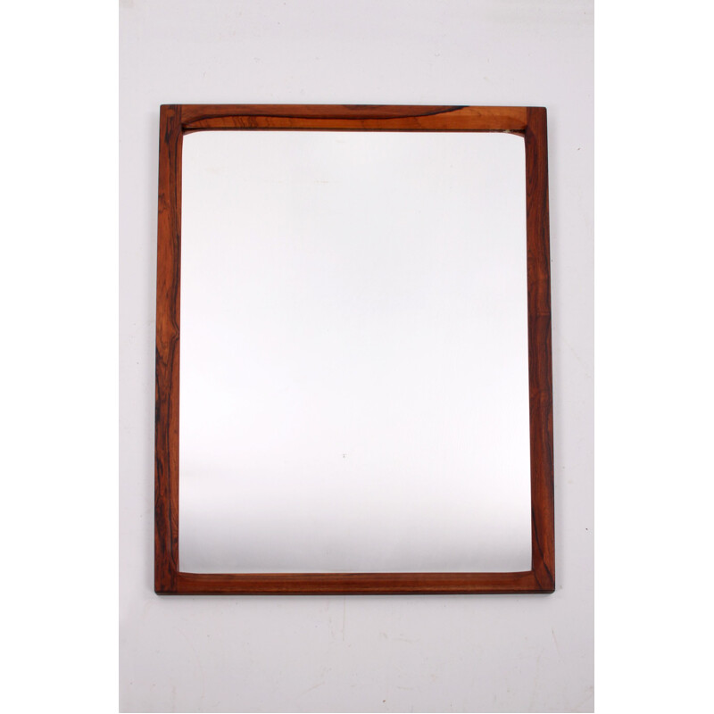 Vintage Teak Mirror by Kai Kristiansen for Aksel Kjersgaard, Danish 1960s