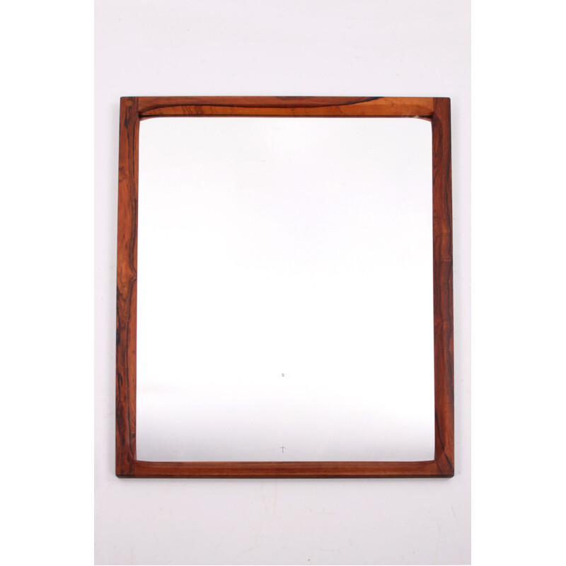 Vintage Teak Mirror by Kai Kristiansen for Aksel Kjersgaard, Danish 1960s