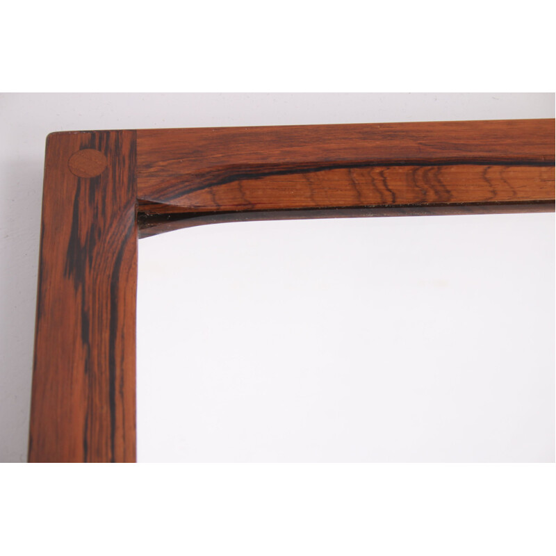 Vintage Teak Mirror by Kai Kristiansen for Aksel Kjersgaard, Danish 1960s