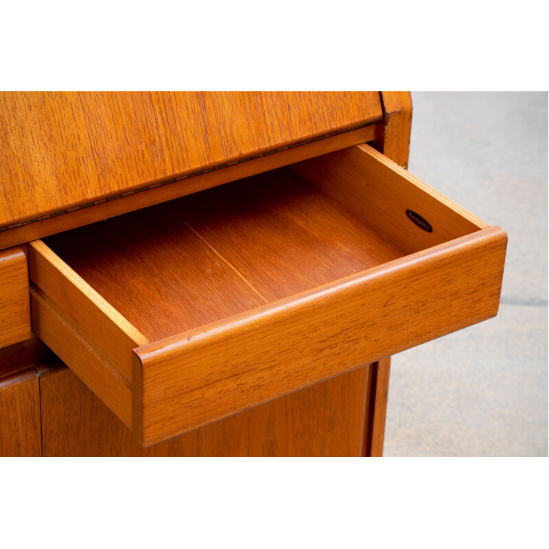 Vintage teak desk, Scandinavian 1960s