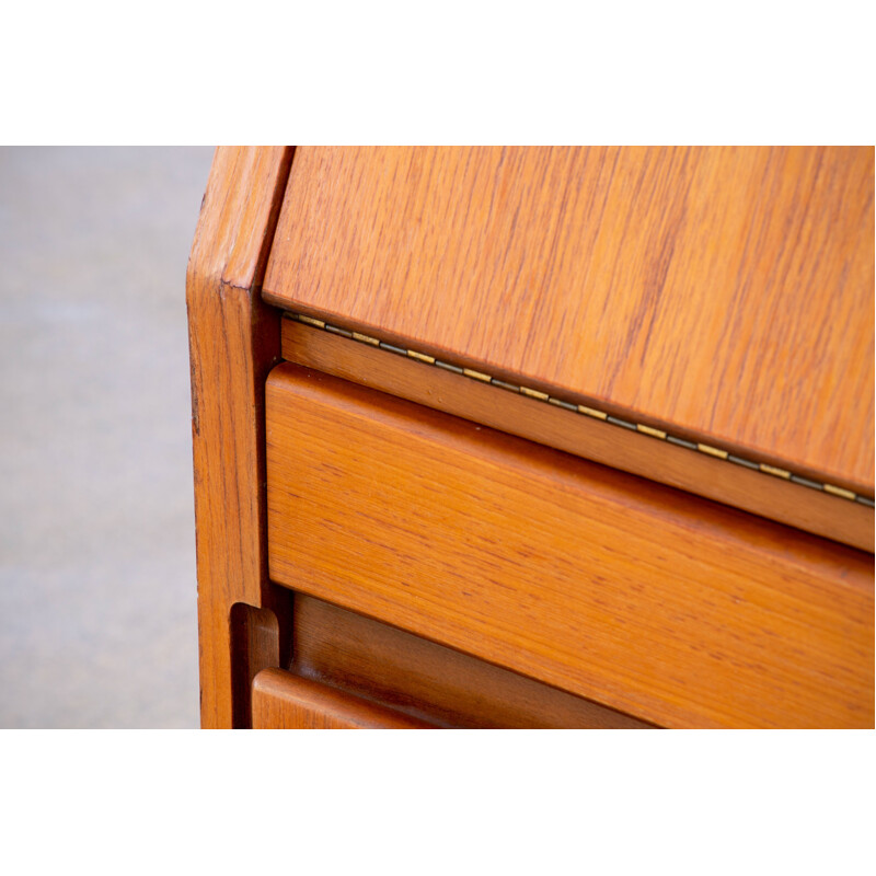 Vintage teak desk, Scandinavian 1960s