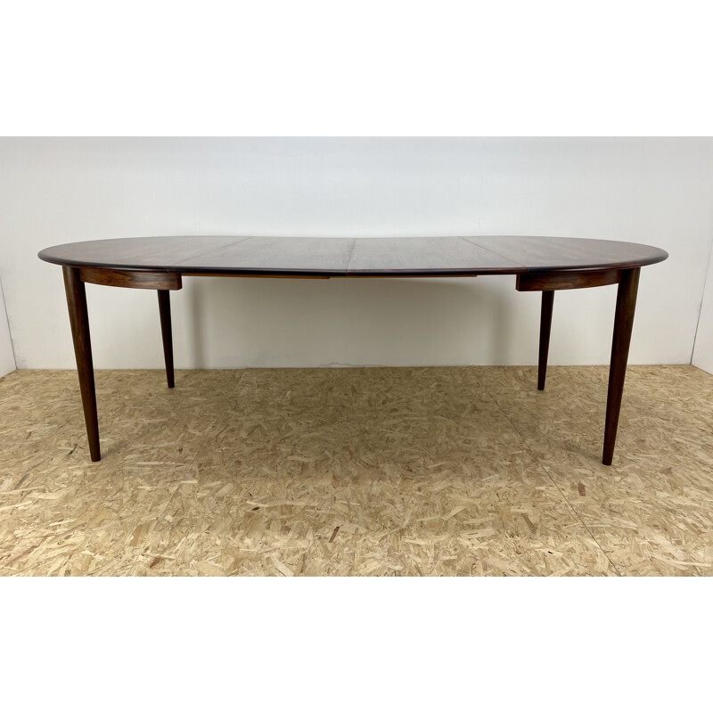 Vintage Rosewood Dining Table by Arne Vodder for Sibast, Denmark 1960s