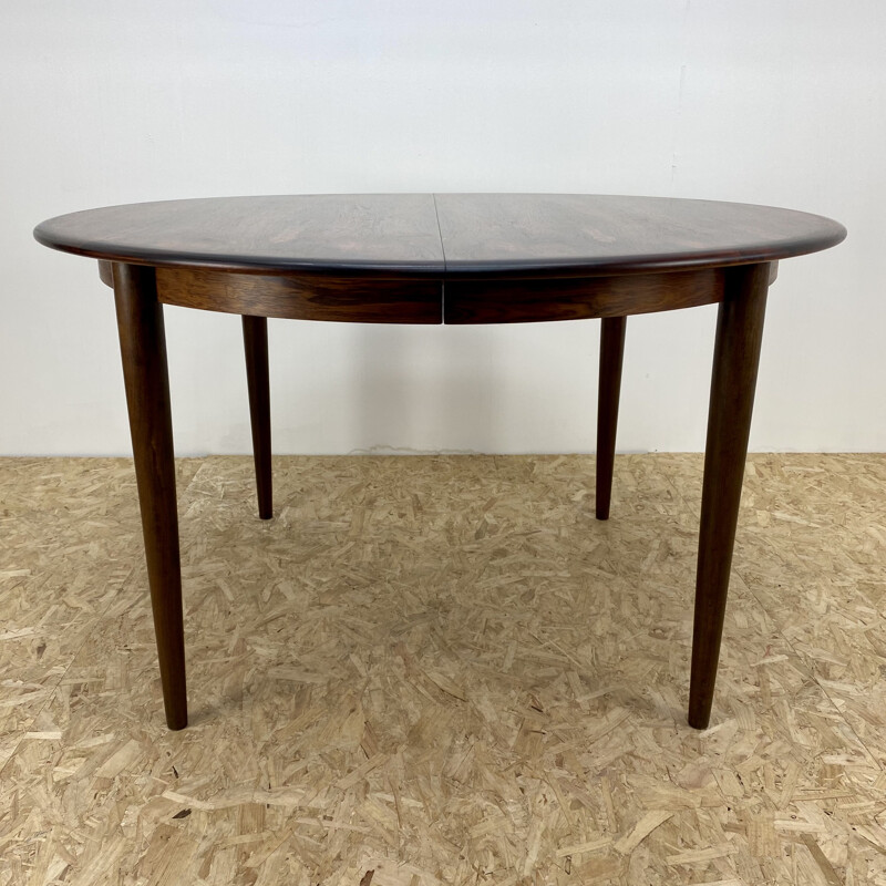 Vintage Rosewood Dining Table by Arne Vodder for Sibast, Denmark 1960s