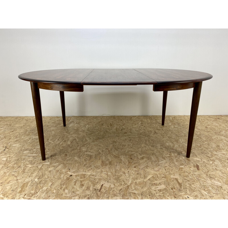 Vintage Rosewood Dining Table by Arne Vodder for Sibast, Denmark 1960s