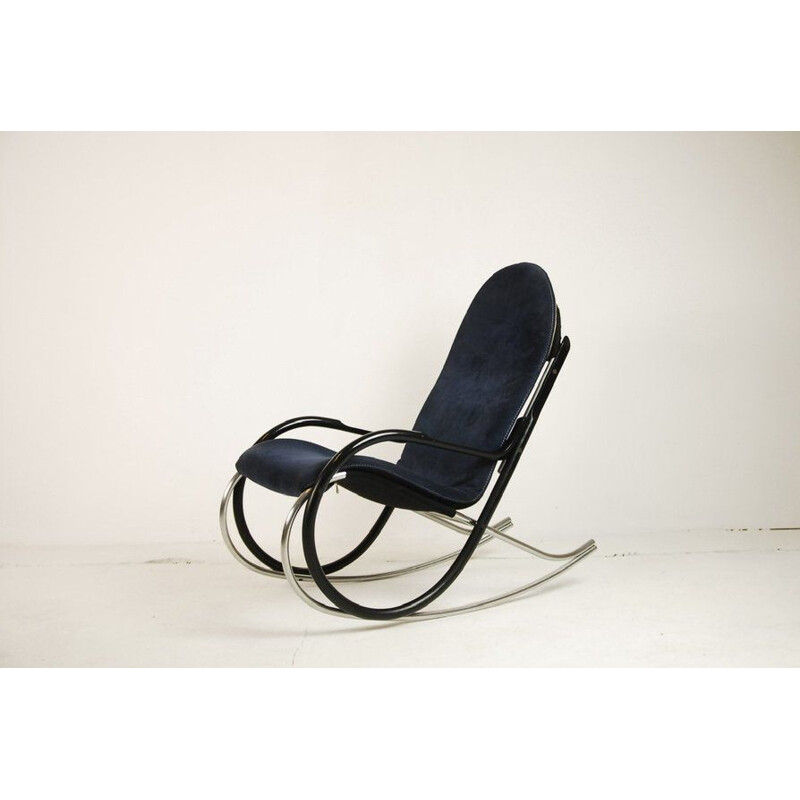 Vintage Rocking Chair By Paul Tuttle, Switzerland 1997s