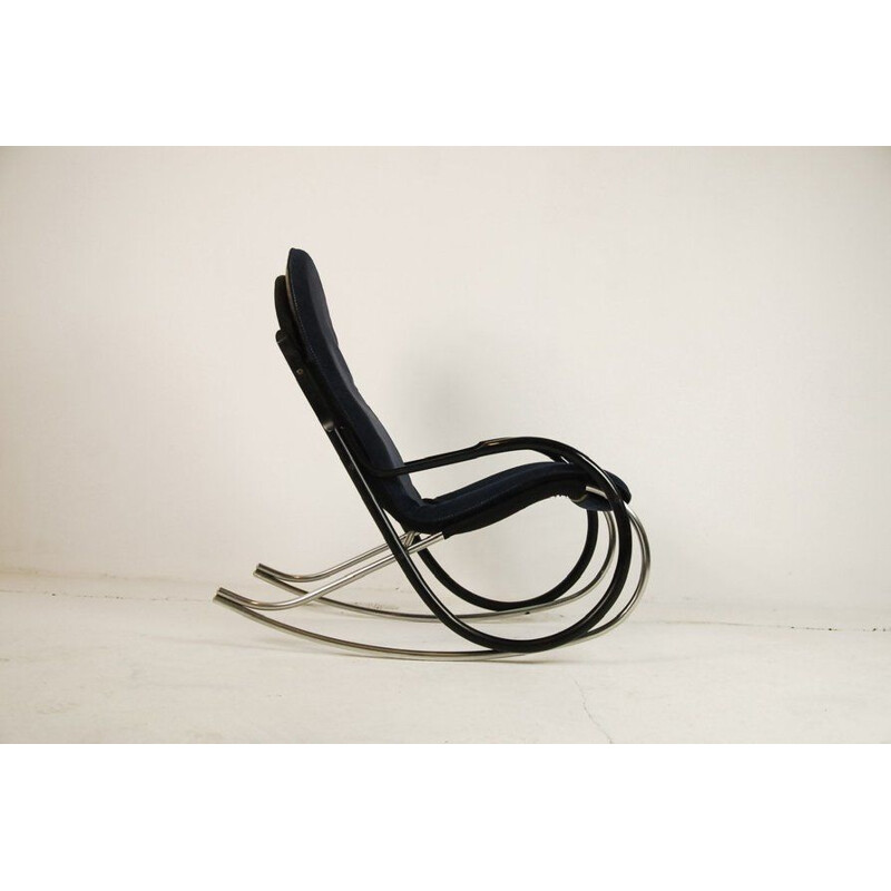 Vintage Rocking Chair By Paul Tuttle, Switzerland 1997s