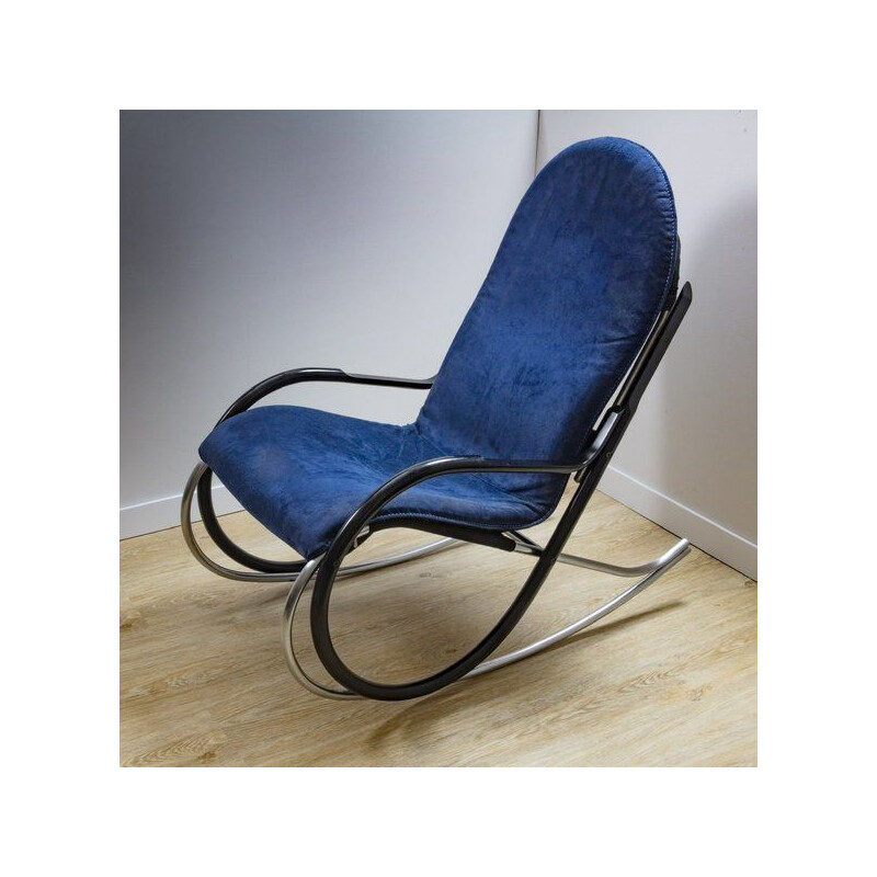 Vintage schommelstoel van Paul Tuttle, Zwitserland 1997
