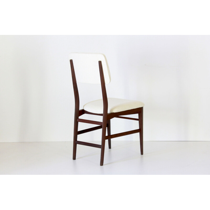 Suite de 4 chaises vintage par Vittorio Dassi, Italienne 1960