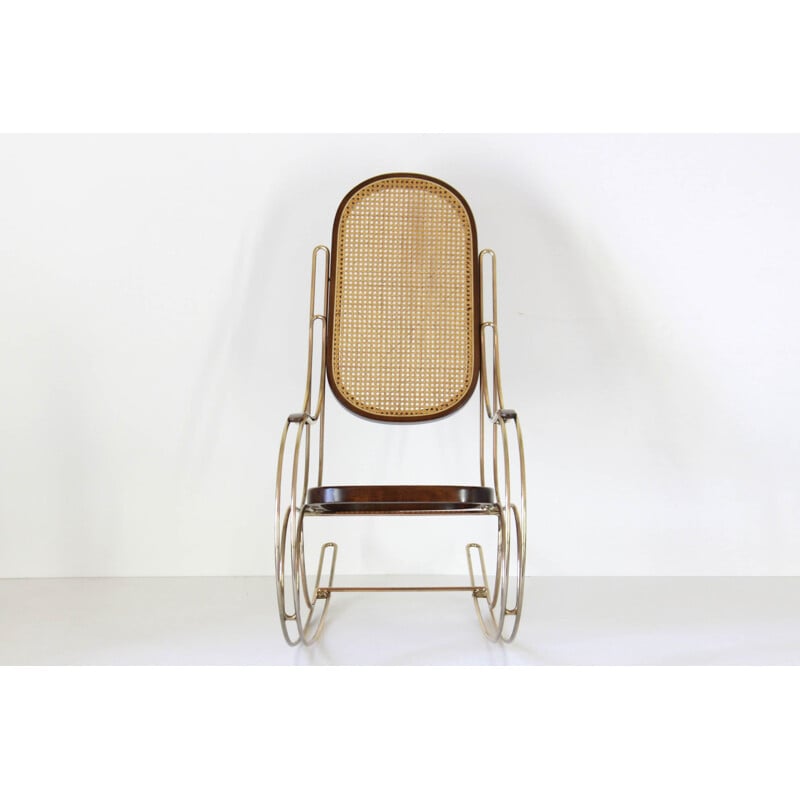 Silla mecedora Thonet Vintage 1970