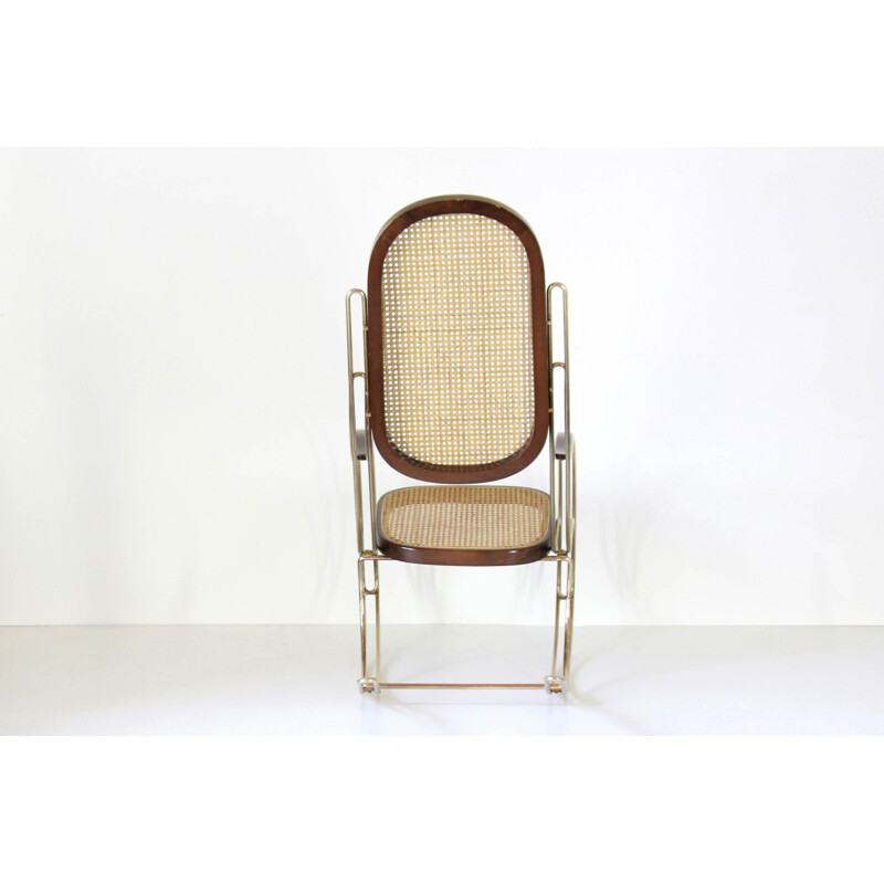 Chaise à bascule vintage Thonet 1970