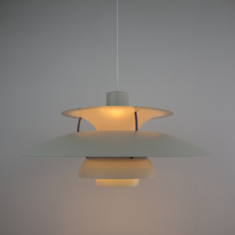 Vintage pendant lamp PH 5 by Poul Henningsen & Louis Poulsen, Danish 1958s