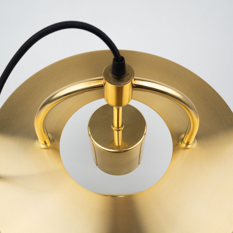 Vintage pendant lamp Hercules by Jo Hammerborg Fog og Morup, Denmark 1977s