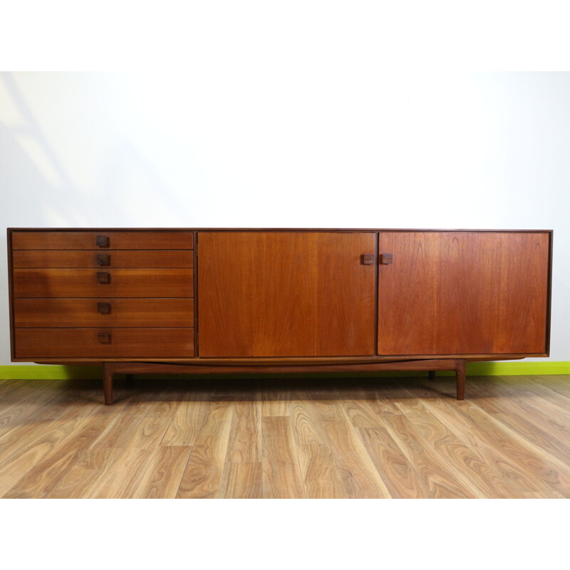 Vintage Long Boy Sideboard G Plan by Lb Kofod Larsen, Danish 1960s