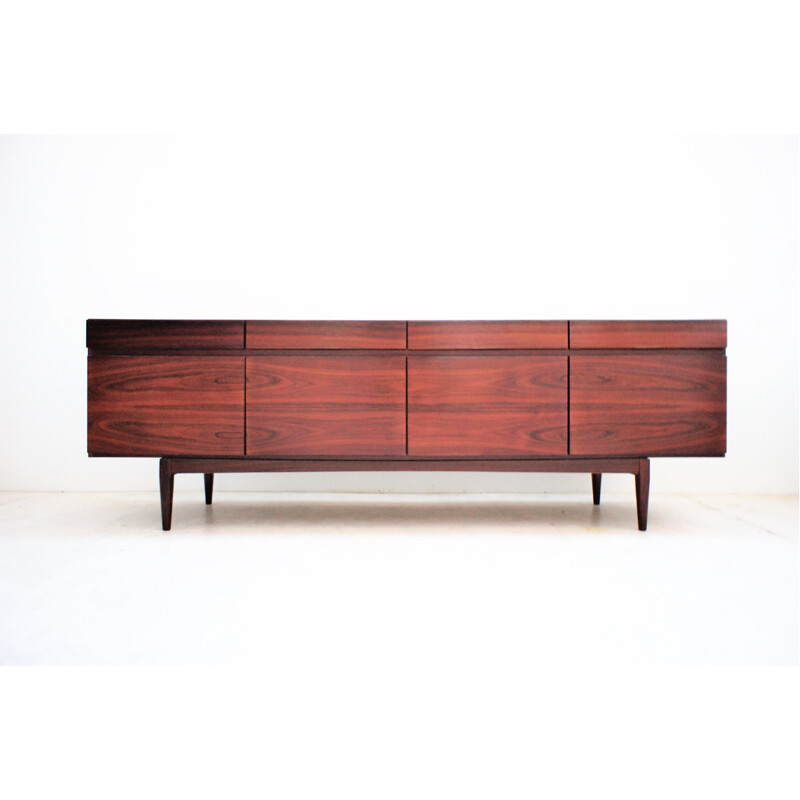 Vintage rosewood sideboard by I.B. Kofod-Larsen, Scandinavian 1970s