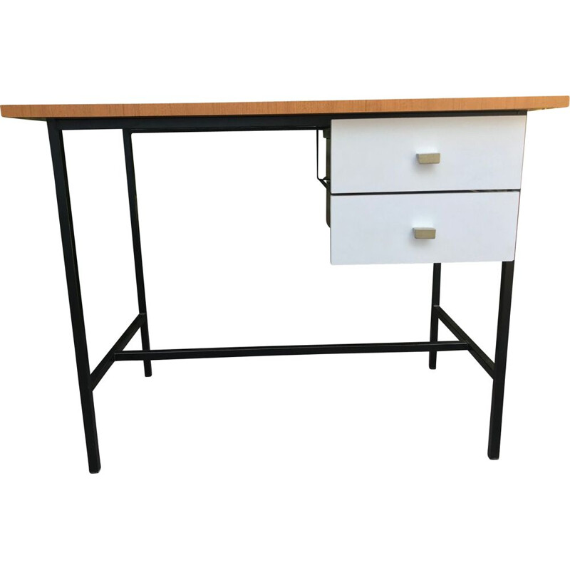 Vintage bureau van Pierre Guariche voor Meurop 1960