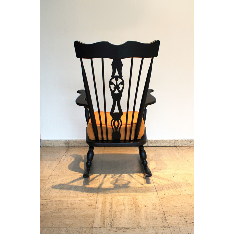 Vintage Windsor rocking chair, English