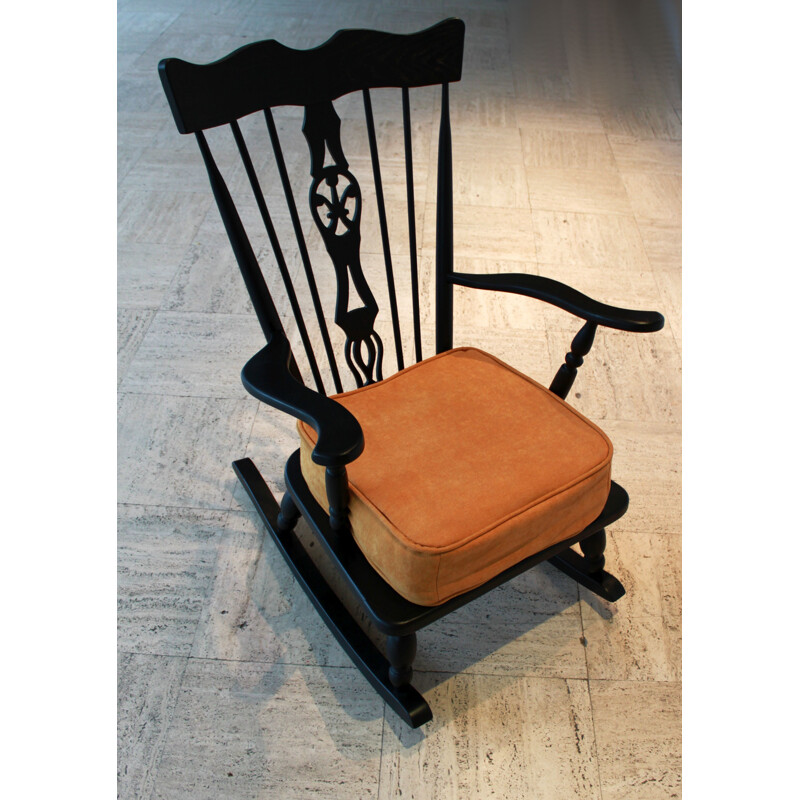 Vintage Windsor rocking chair, English