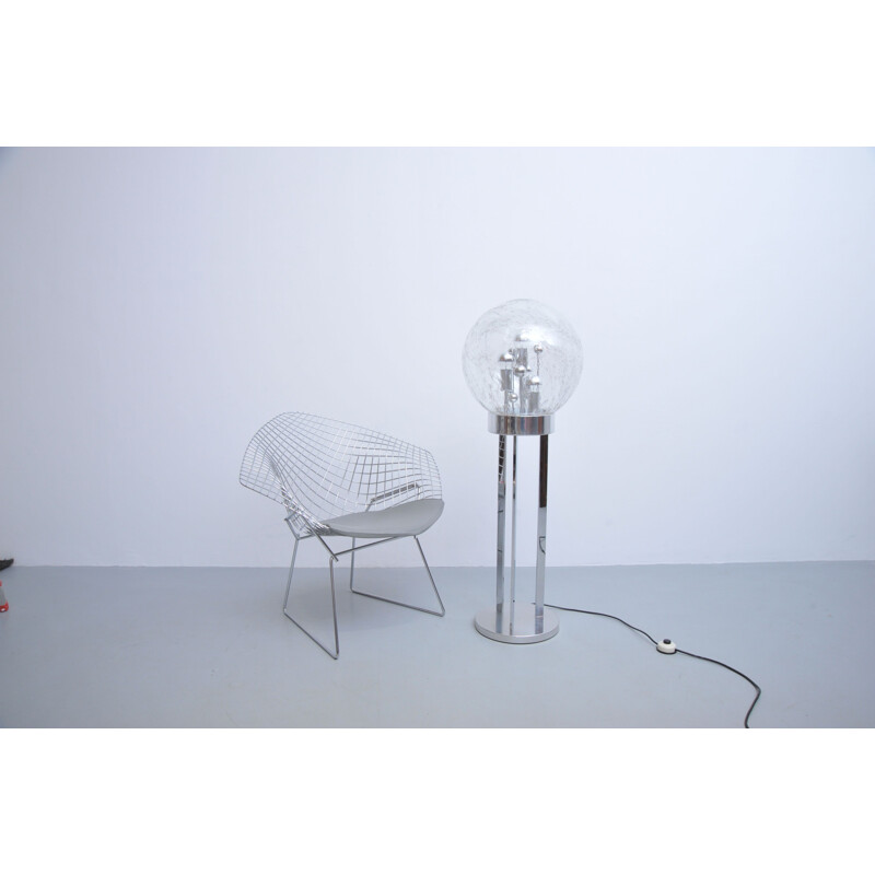 Vintage sputnik space age floor lamp by Doria