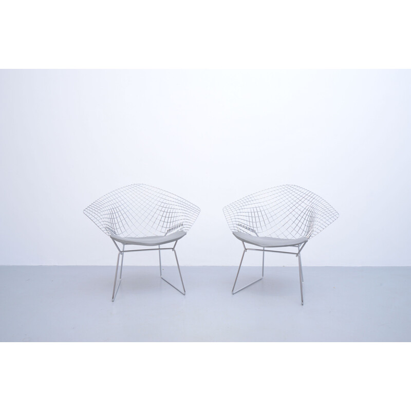 Vintage Diamond chair from Harry Bertoia for Knoll International