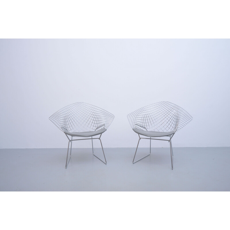 Vintage Diamond chair from Harry Bertoia for Knoll International