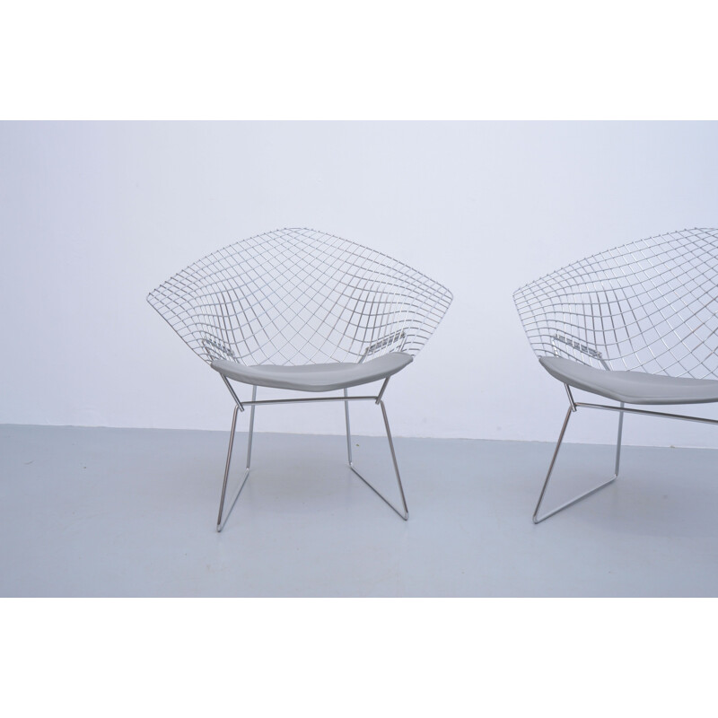 Vintage Diamond chair from Harry Bertoia for Knoll International