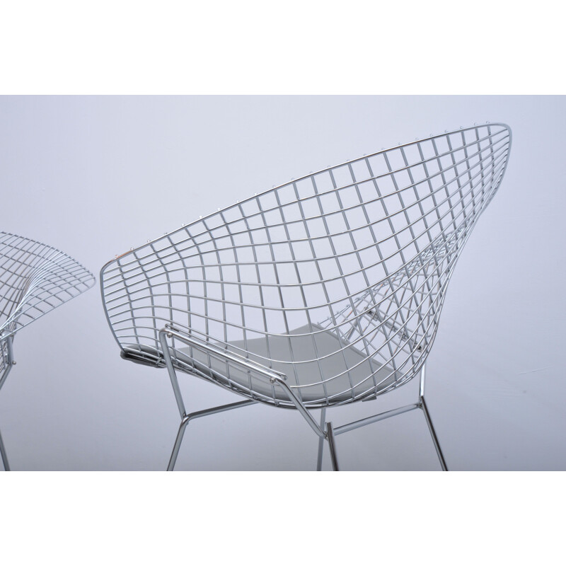 Vintage Diamond chair from Harry Bertoia for Knoll International