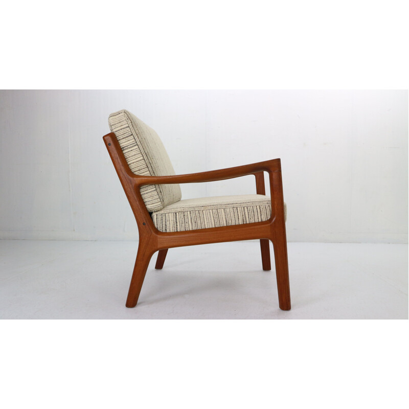Vintage lounge chair by Ole Wanscher for France & Son, Denmark 1956s