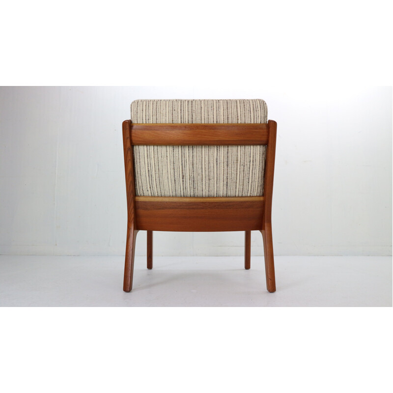 Vintage lounge chair by Ole Wanscher for France & Son, Denmark 1956s