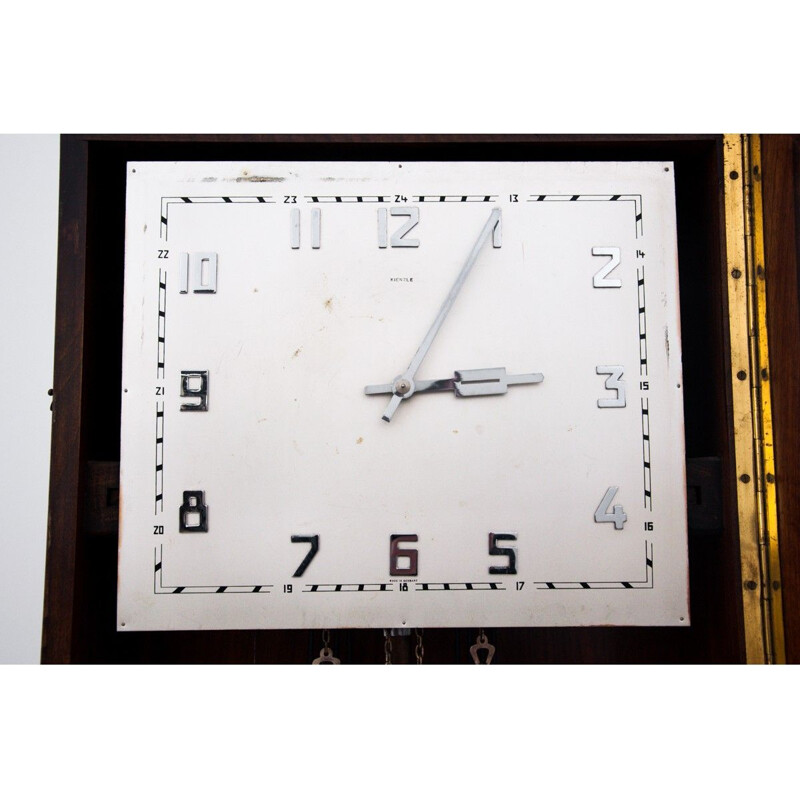 Horloge vintage Art Deco Kienzle, Allemagne 1930