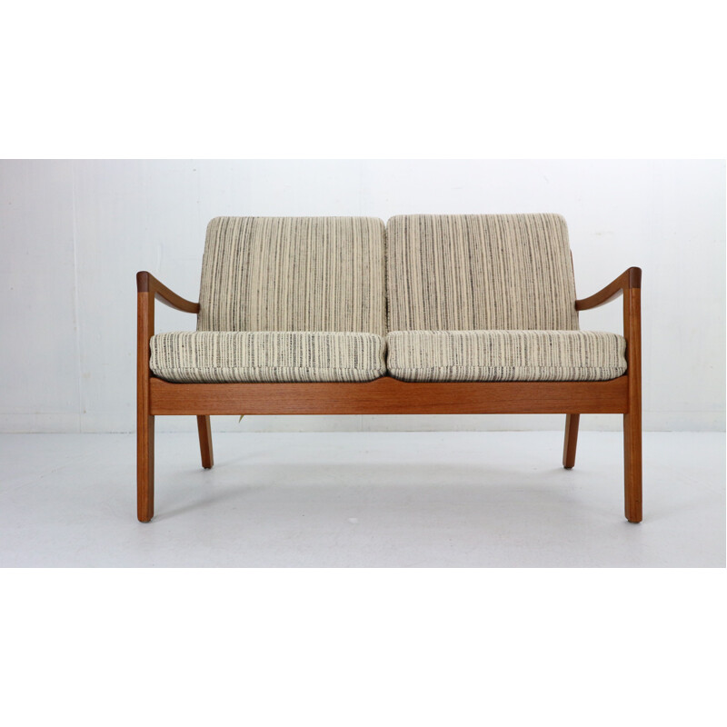 Vintage Senator 166 Teak 2-Seater Sofa by Ole Wanscher for France & Son, Denmark 1960s
