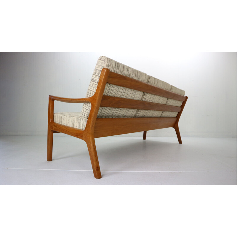 Vintage Senator 166 3 seater teak sofa by Ole Wanscher for France & Son, Denmark 1960s