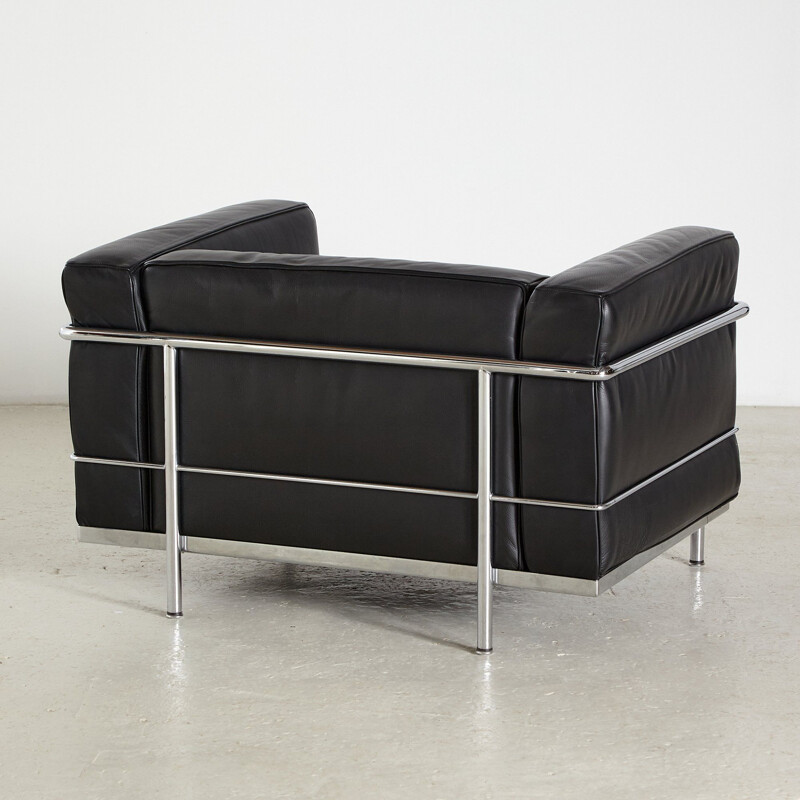 LC3 Le Corbusier poltrona vintage por Pierre Jeanneret