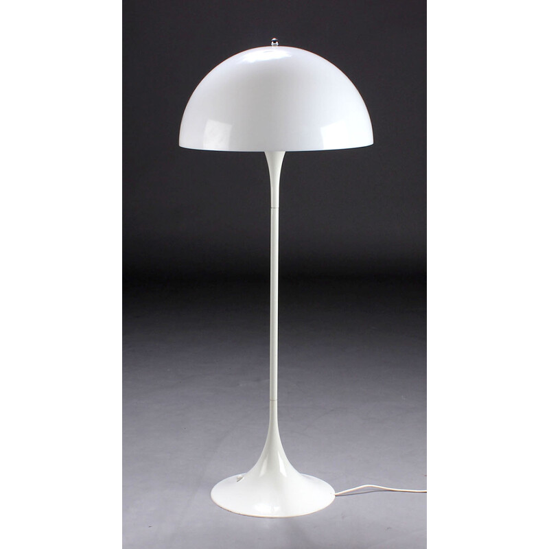 "Panthella" white floorlamp, Verner PANTON - 1970s