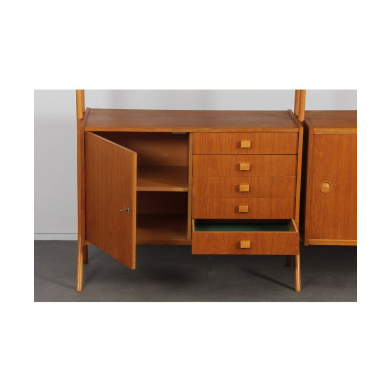 Vintage wall unit by Frantisek Jirak for Tatra Nabytok, Czech Republic 1960s