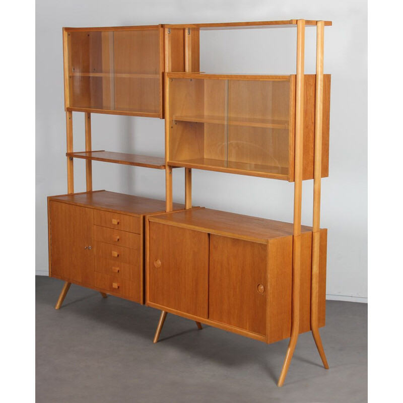 Vintage wall unit by Frantisek Jirak for Tatra Nabytok, Czech Republic 1960s