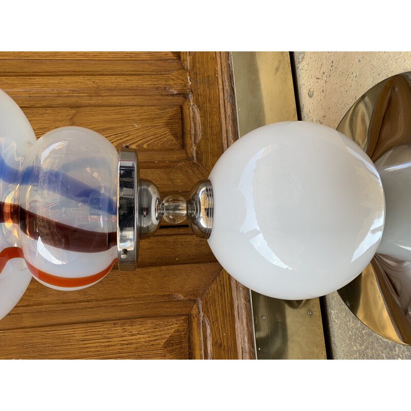 Lámpara de pie vintage "Gelato Italiano" Eric Katz 2020
