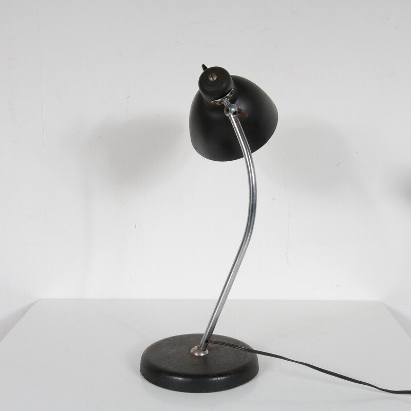 Lampe de table vintage par Christian Dell, Allemagne 1930