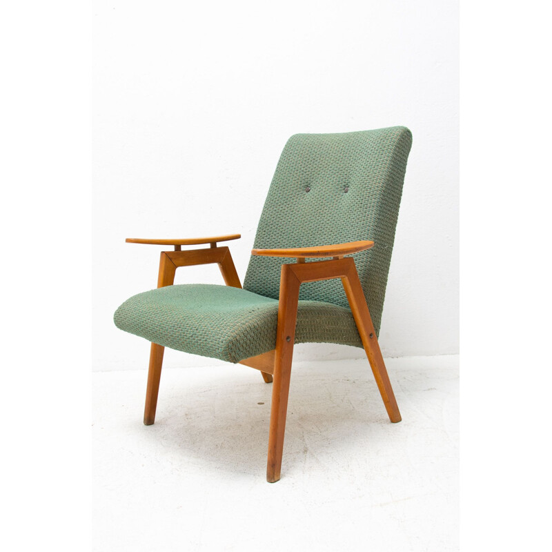 Paire de fauteuils vintage par Jaroslav Šmídek pour Jitona, Tchécoslovaquie 1960