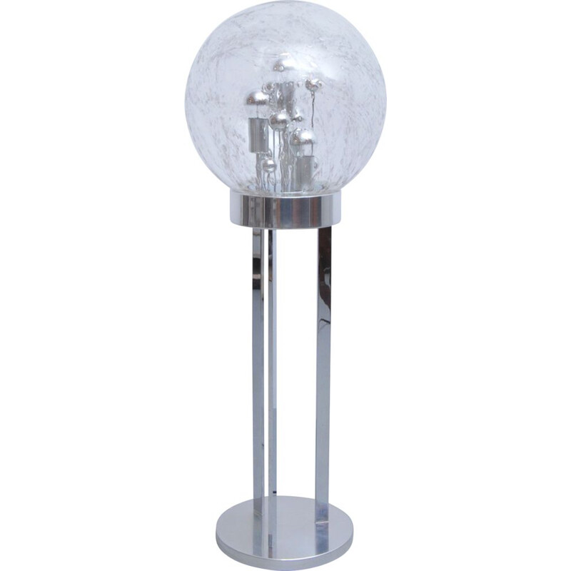 Vintage sputnik space age floor lamp by Doria