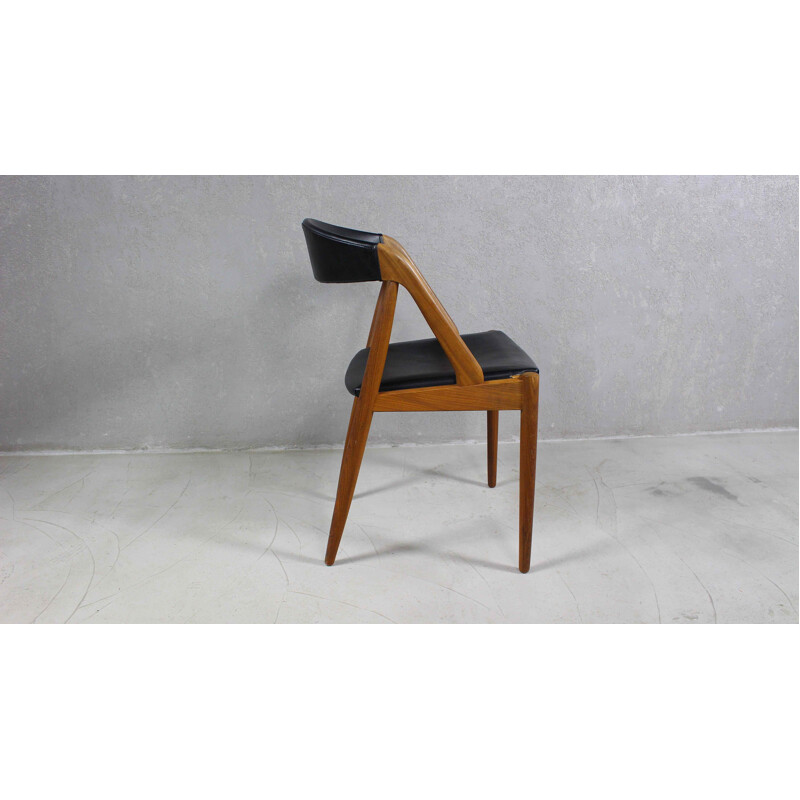 Vintage Teak Chair By Kai Kristiansen, Danish 1960s