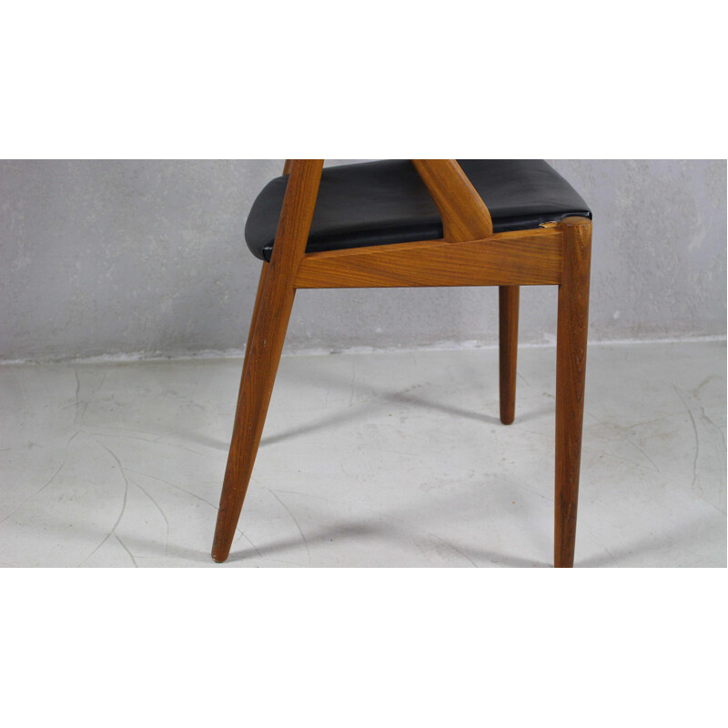 Vintage Teak Chair By Kai Kristiansen, Danish 1960s