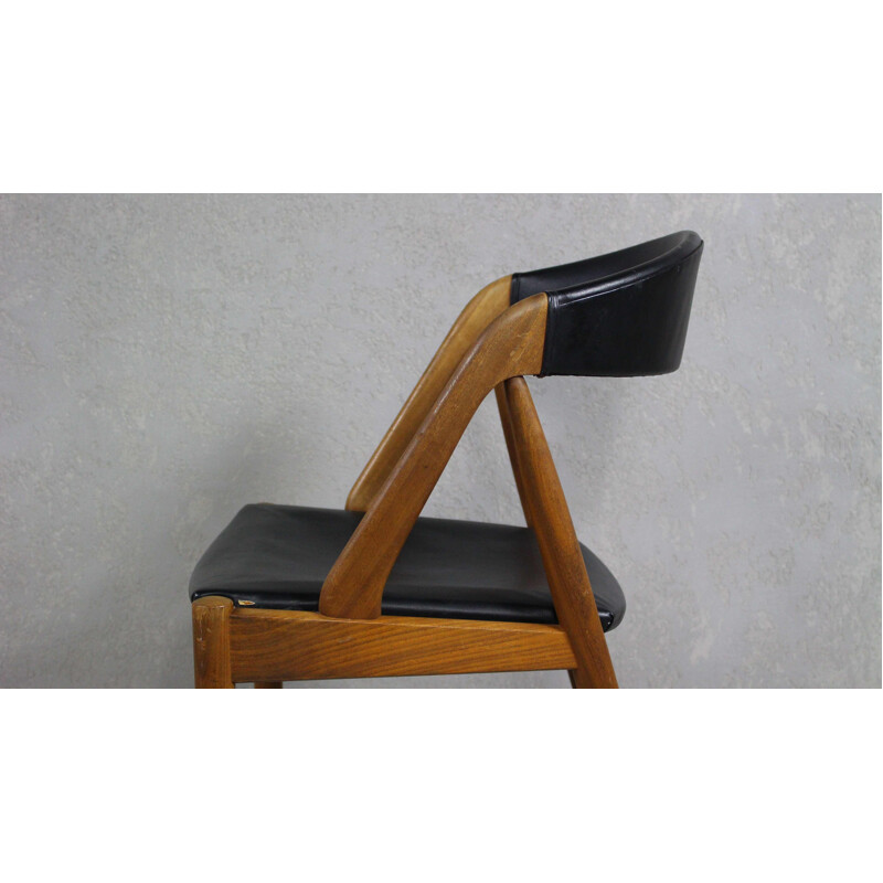 Vintage Teak Chair By Kai Kristiansen, Danish 1960s