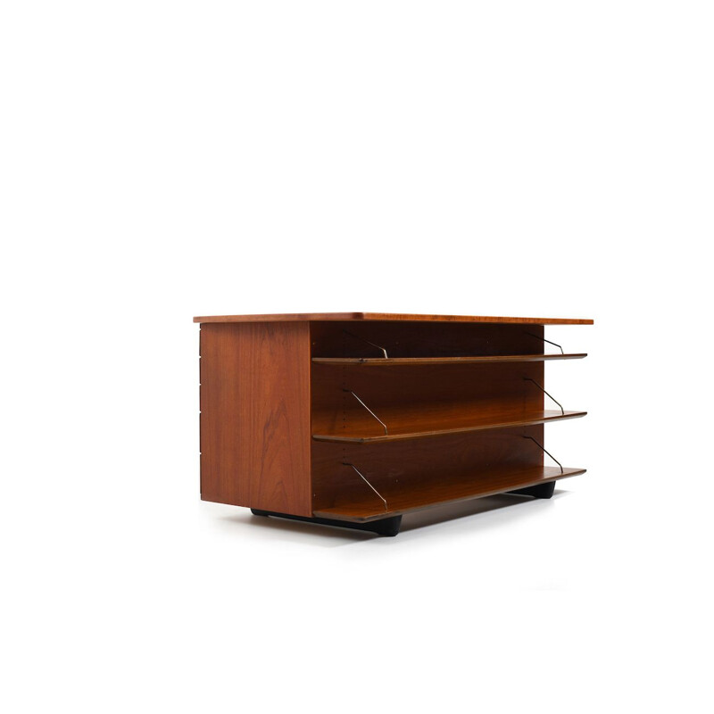 Bureau vintage autoportant par Hans Olsen & Chris Sorensen, Danois 1953