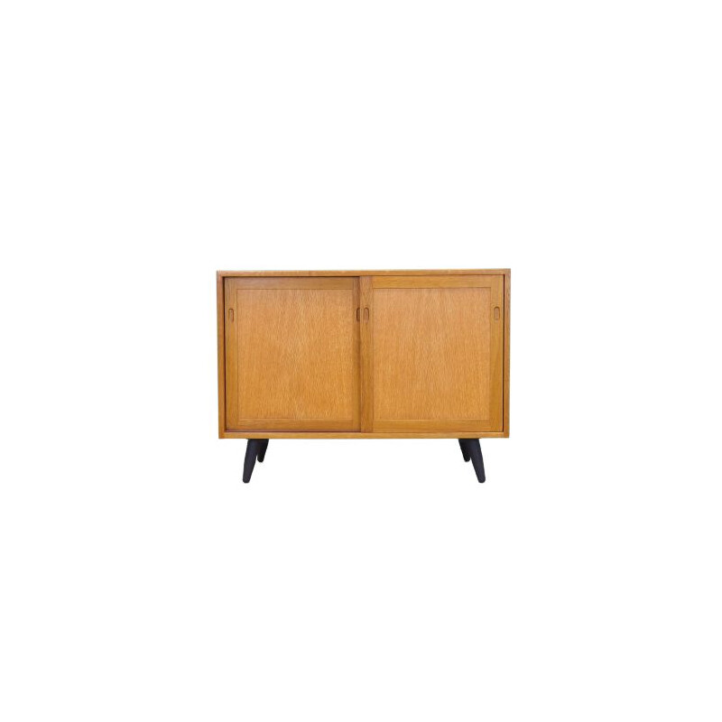 Vintage Ash cabinet by Hans J. Wegner & Ry Mobelfabrik, Danish 1970s