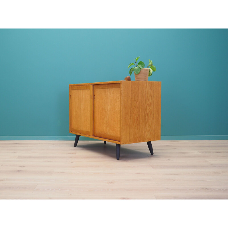 Vintage Ash cabinet by Hans J. Wegner & Ry Mobelfabrik, Danish 1970s